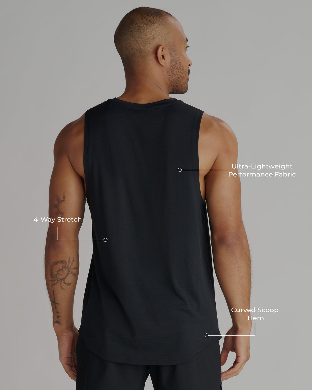 Aion-Lite™ Tank - Black