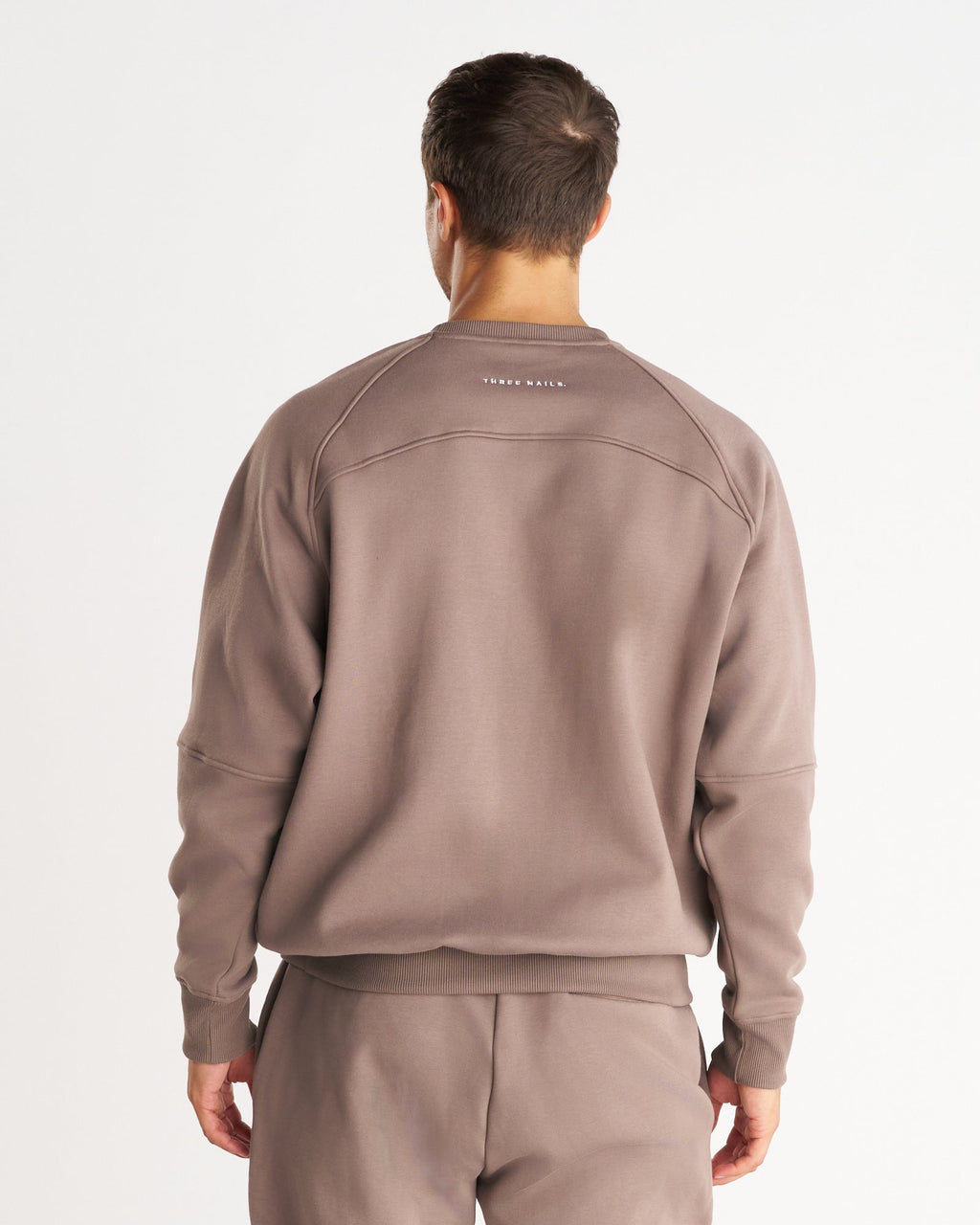 Signature Fleece Crewneck - Deep Taupe