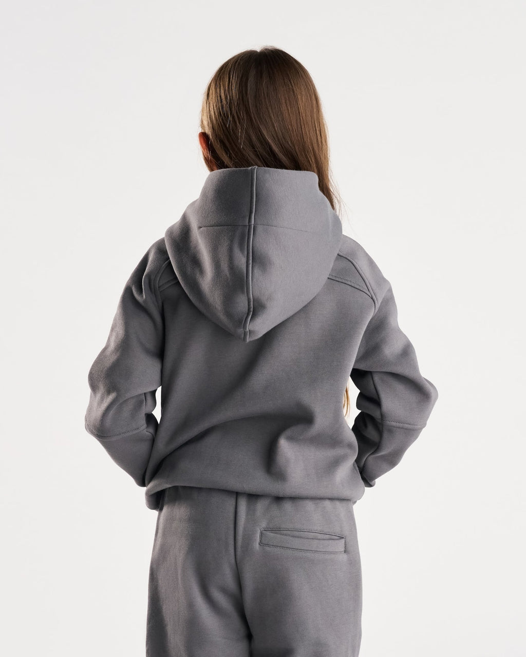 Youth Signature Fleece Hoodie - Space Grey