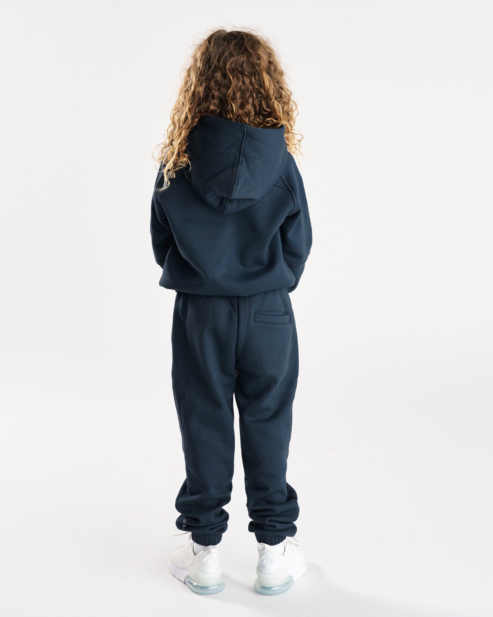 Youth Signature Fleece Sweatpants - Midnight Navy