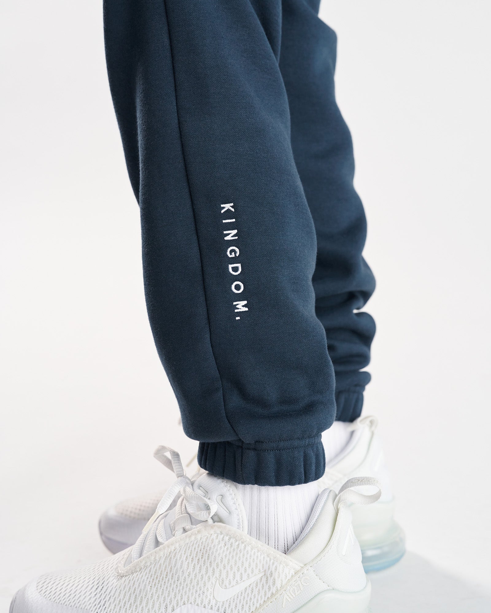 Youth Signature Fleece Sweatpants - Midnight Navy